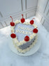 Vintage Cake Corazón